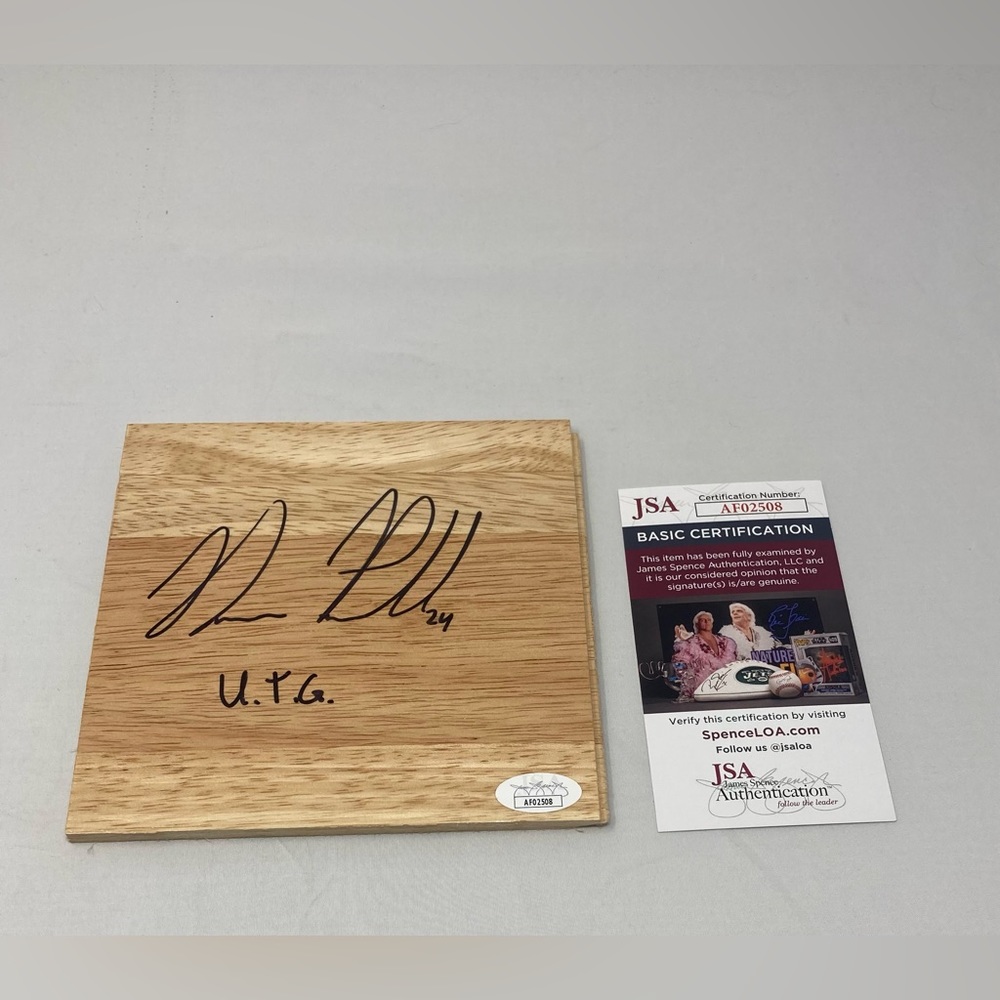 Norman Powell signed Floor Los Angeles Clippers‎ JSA COA